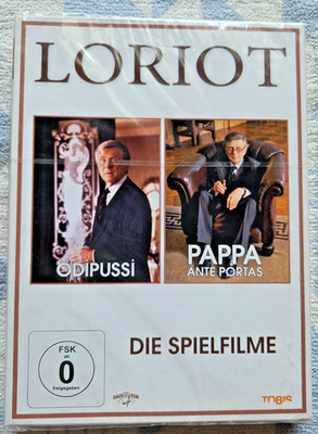 Loriot Die Spielfilme Pappa ante Portas / Ödipussi [2 DVDs] NEU OVP Evelyn Haman