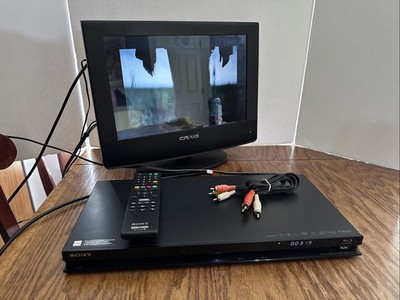SONY BDP-S370 HDMI Blu-Ray Disc DVD Player w/ Remote and Cables ~TESTED!!