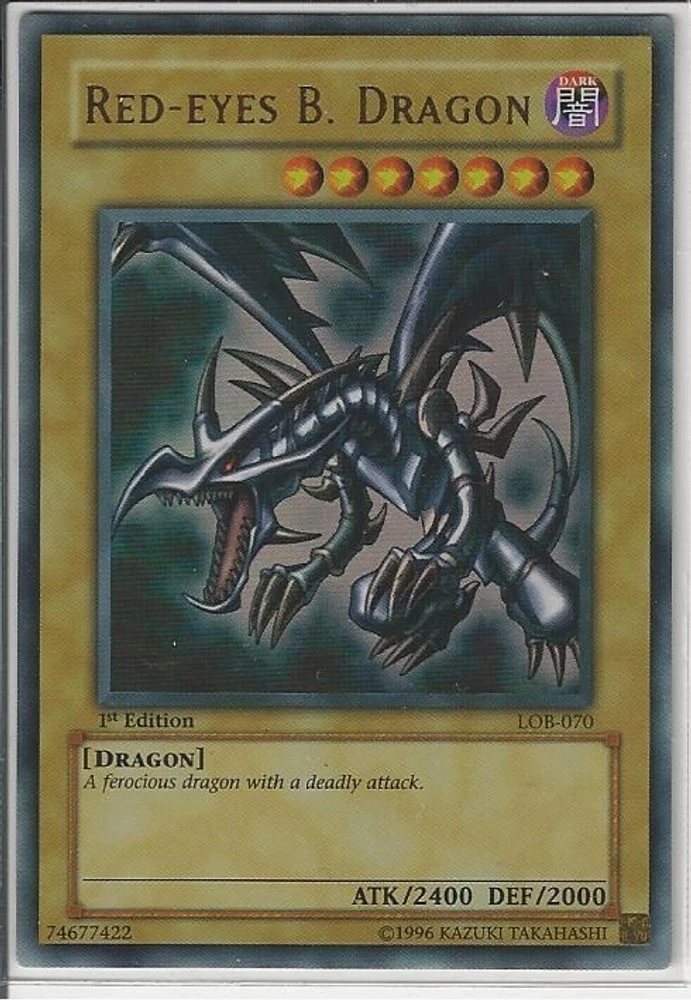 25+ Red-Eyes B. Dragon LOB-070 The Legend of Blue White for sale