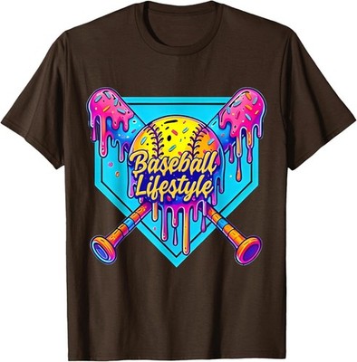 Baseball Lifestyle Apparel Baseball Drip Cream Unisex T-Shirt