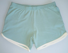 Little Green Radicals ORGANIC Cotton Dolphin Running Shorts Sky Blue 7 8Y