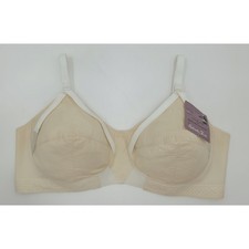 VINTAGE NEW 1960's Splendor Form Women's Bullet Bra Cream Size 40B