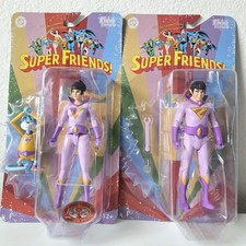 McFarlane Toys DC Super Friends Wonder Twins Jayna  Gleek and Zan Red Platinum