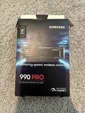 Samsung SSD 990 PRO (MZ-V9P4T0) 4TB** Never U...