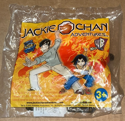 2002 JACKIE CHAN ADVENTURES WENDY'S KIDS MEAL TOY - ASK JACKIE