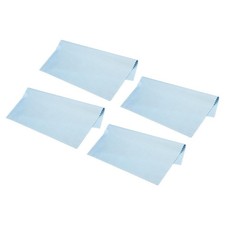 Microfiber Glasses Cloth Cleaning 6"x6", 10pcs for Camera Lens, Blue