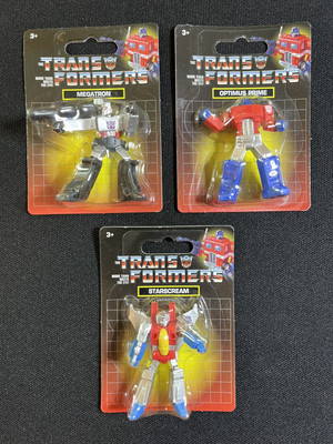 Transformers Hasbro Micro Collection Figure Optimus Prime Megatron Star Scream
