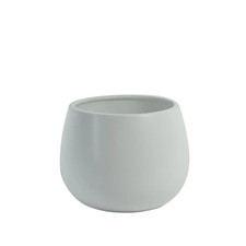 Ceramic Indoor Rounded Plant Pot, Cache Pot, No Drainage Holes