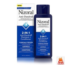 2-in-1 Anti-Dandruff Shampoo with Conditioner - 14 fl oz: For All Hair Types,