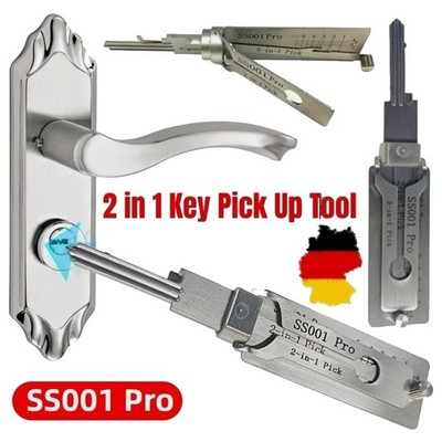 Key Decoder Perfect Match für Key Picking Hook Tool Edelstahl SS001 PRO NEU