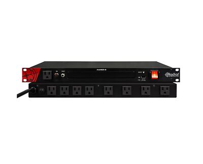 Radial Power-2 19'' Rack Mount Power Conditioner & Surge Supressor w/LED Light...