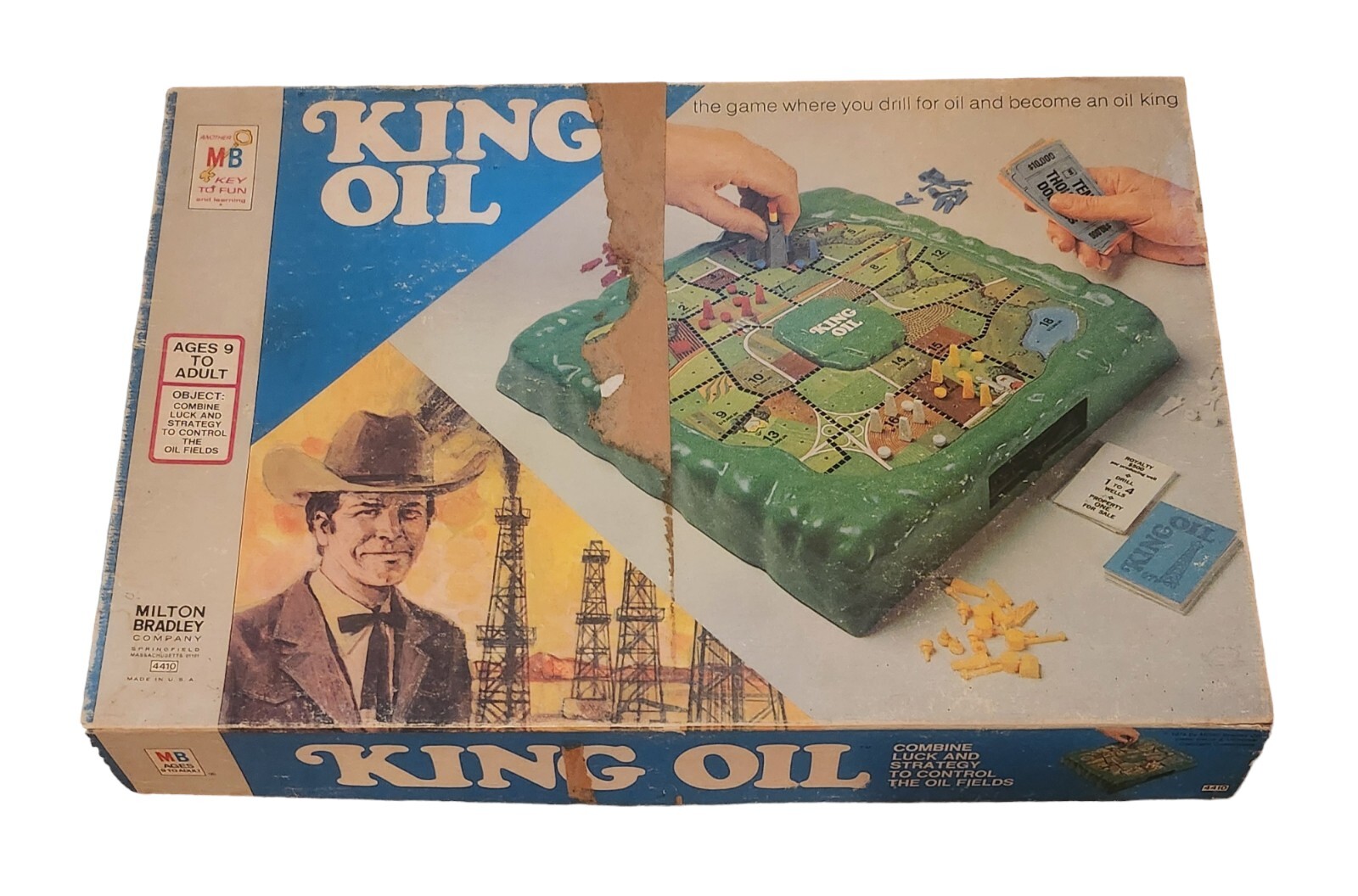 Vintage Original 1974 King Oil Board Game Complete With Instructions eBay