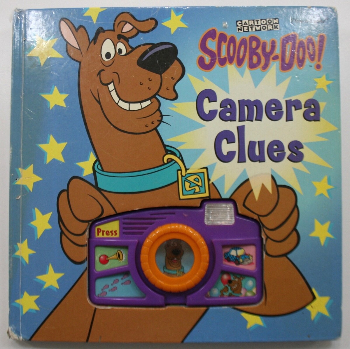 Cartoon Network Scooby Doo Book Flash Camera Action Play-A