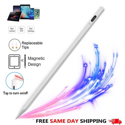 For Apple Pencil iPad 9/8/7/6th Gen Air 5/4/3, iPad Pro 2018-2022