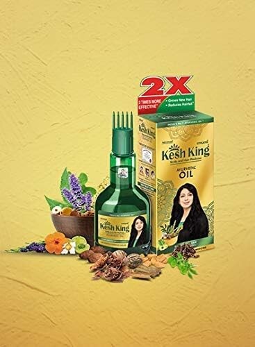 Kesh King Herbal Ayurvedic Hair Oil - Picture 2 of 2