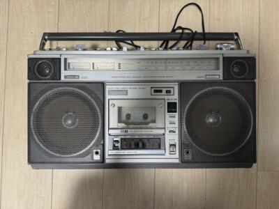 Hitachi TRK-8800RM PERDISCO Boombox Radio Cassette RETRO from
