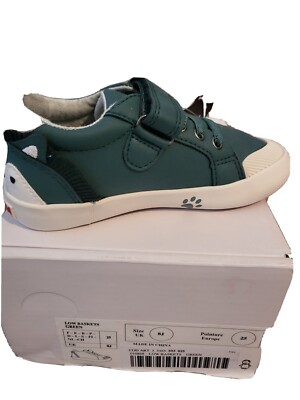 VERT BAUDET Baskets basses scratch vert arrière hérisson Taille 25