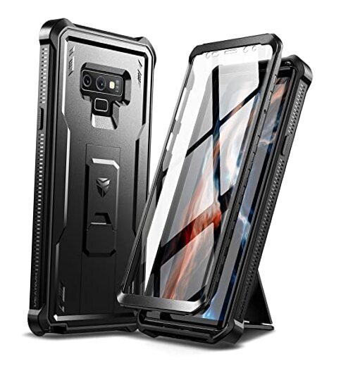 Full Body Case for Samsung Galaxy Note 9/6.4 inches, [Built in Screen Black