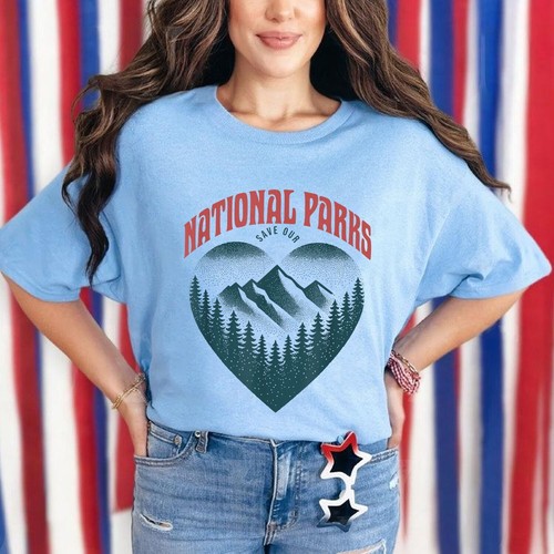 Save Our National Parks Protect Our National Park Unisex T-Shirt - Picture 5 of 40