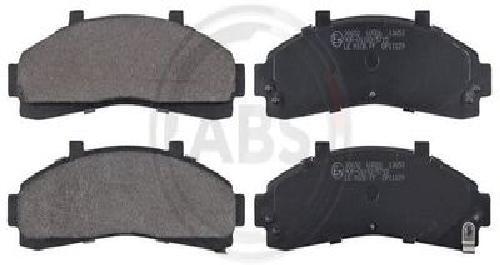 Original A.B.S. Bremsbelagsatz Scheibenbremse 38652 FüR Ford USA Ford Mazda-image