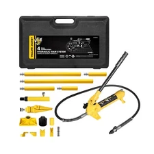 YELLOW JACKET 4 ton Porta Power Kit Hydraulic Ram Jack Pusher Puller Auto Bod...