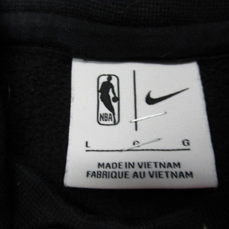 Chicago Bulls Sudadera con Capucha Juvenil Grande Nike NBA Negro Polar Pullover Sudadera Y2K Foto 4 de 4