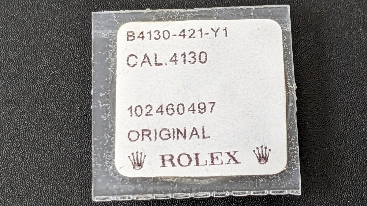 Rolex Daytona 4130-421 pallet fork, Genuine new sealed Package | eBay