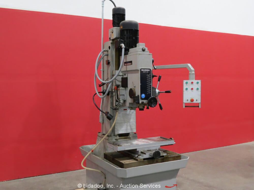 2010 Clausing Ibarmia EBP50 Vertical 3Axis Drill Mill Milling Machine