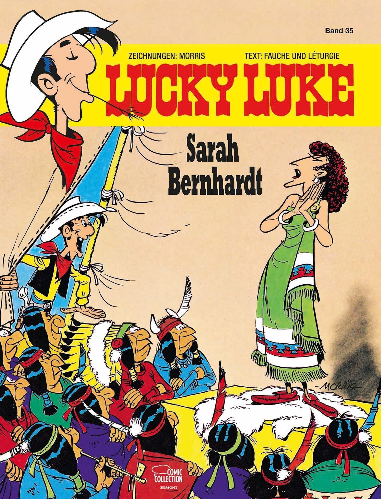 Thumbnail - Morris / Lucky Luke 35 - Sarah Bernhardt9783770401468