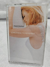 TESTED Madonna Something To Remember audio music song Cassette WITH HONORS WOW