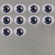 5pairs Reborns Eyes Half Oval Acrylic Eyeballs 20in-22in Reborn Baby Dolls Kits