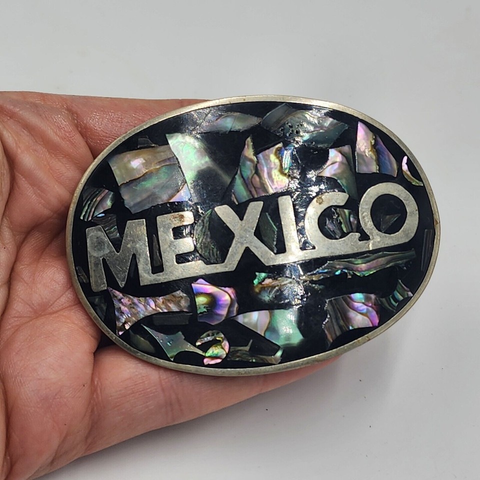 Boucle De Ceinture Western Huecho En Alpaga Et Argent – Fabriqué Au Mexique