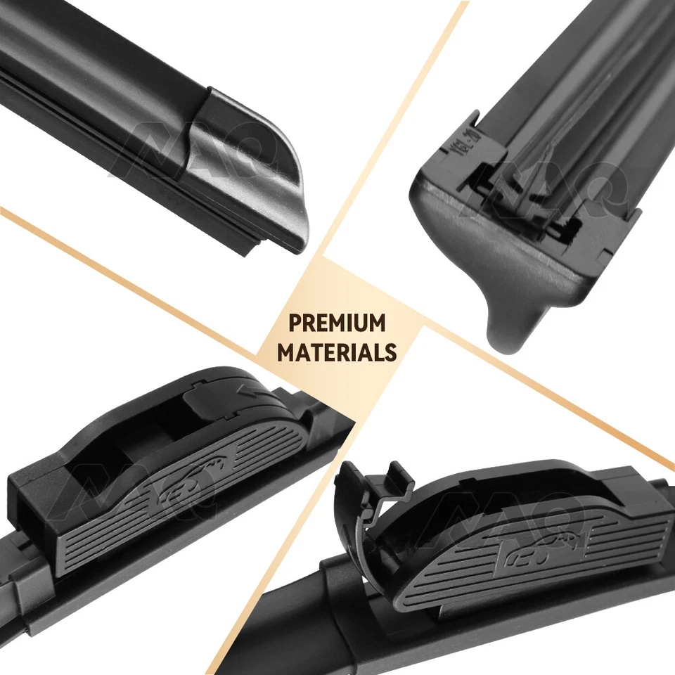 Limpiaparabrisas 17"+17" para camioneta Toyota 4Runner Sidekick 1988-2002 2 piezas Foto 4 de 4