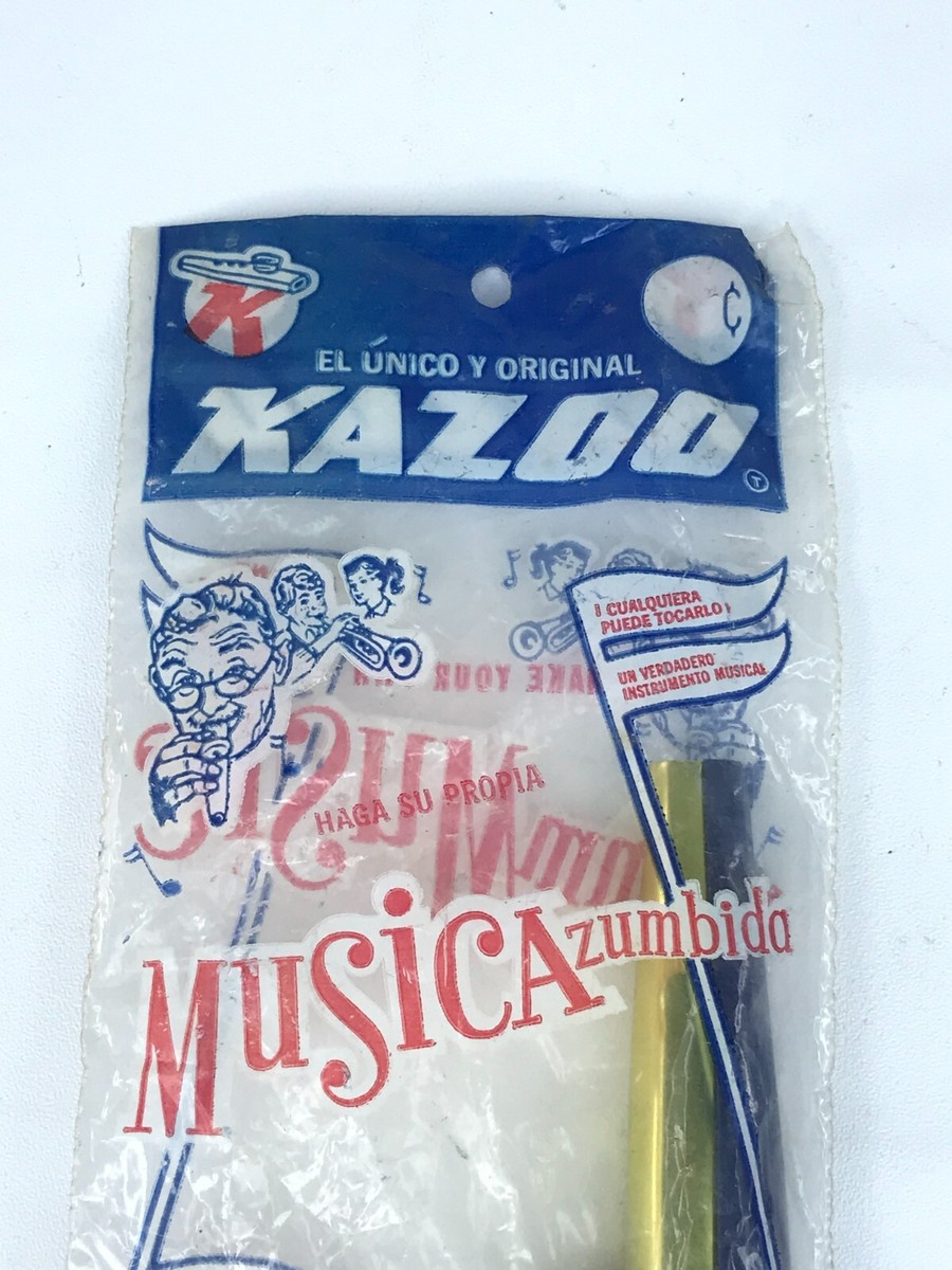 Vintage Original Kazoo New In Package, Metal, Blue | eBay