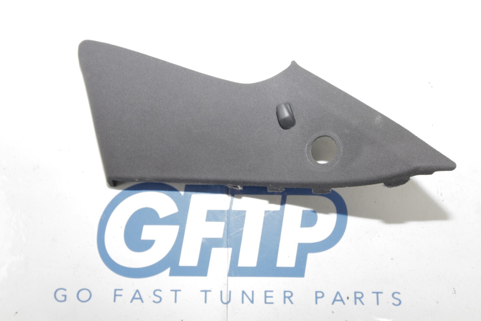 08-13 AUDI R8 4.2L V8 OEM C PILLAR TRIM BLACK 420867287E TWEETER SPEAKER HOLE