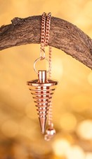 Pendel - Rillen, Messing verkupfert