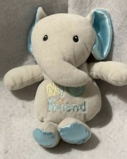 9" BABY STARTERS 2018 MY 1ST FRIEND ELEPHANT RATTLE STUFFED ANIMAL PLUSH TOY