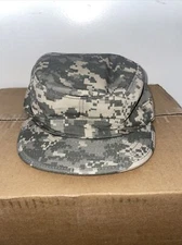 US Military Issue Army ACU Camouflage Patrol Hat Cap 7 1/4 SPM100-05-D-0511 (E2)