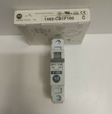 NEW OLD STOCK ALLEN-BRADLEY SER.C 10A 277V 2HP 1PH CIRCUIT BREAKER 1492-CB1F100