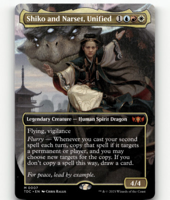 mtg shiko and narset commander deck Tarkir: Dragonstorm 100ct Protector Sleeves Jeskai playmats enhance the gameplay experience MTG - Shiko and Narset,
