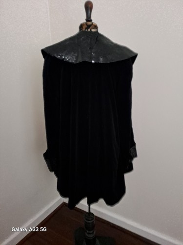 Velvet And Sequins Blazer/Jacket Size 2 Fit Aus14/16 - Picture 7 of 11