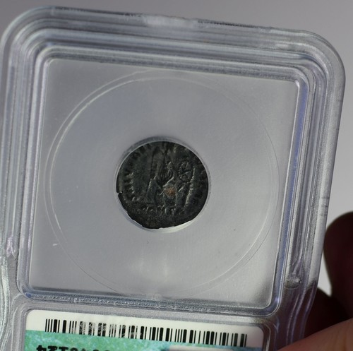 Aelia Eudoxia AD 400-404 Æ Scarcer Empress, ICG EF45 XF - 第 4/6 張圖片