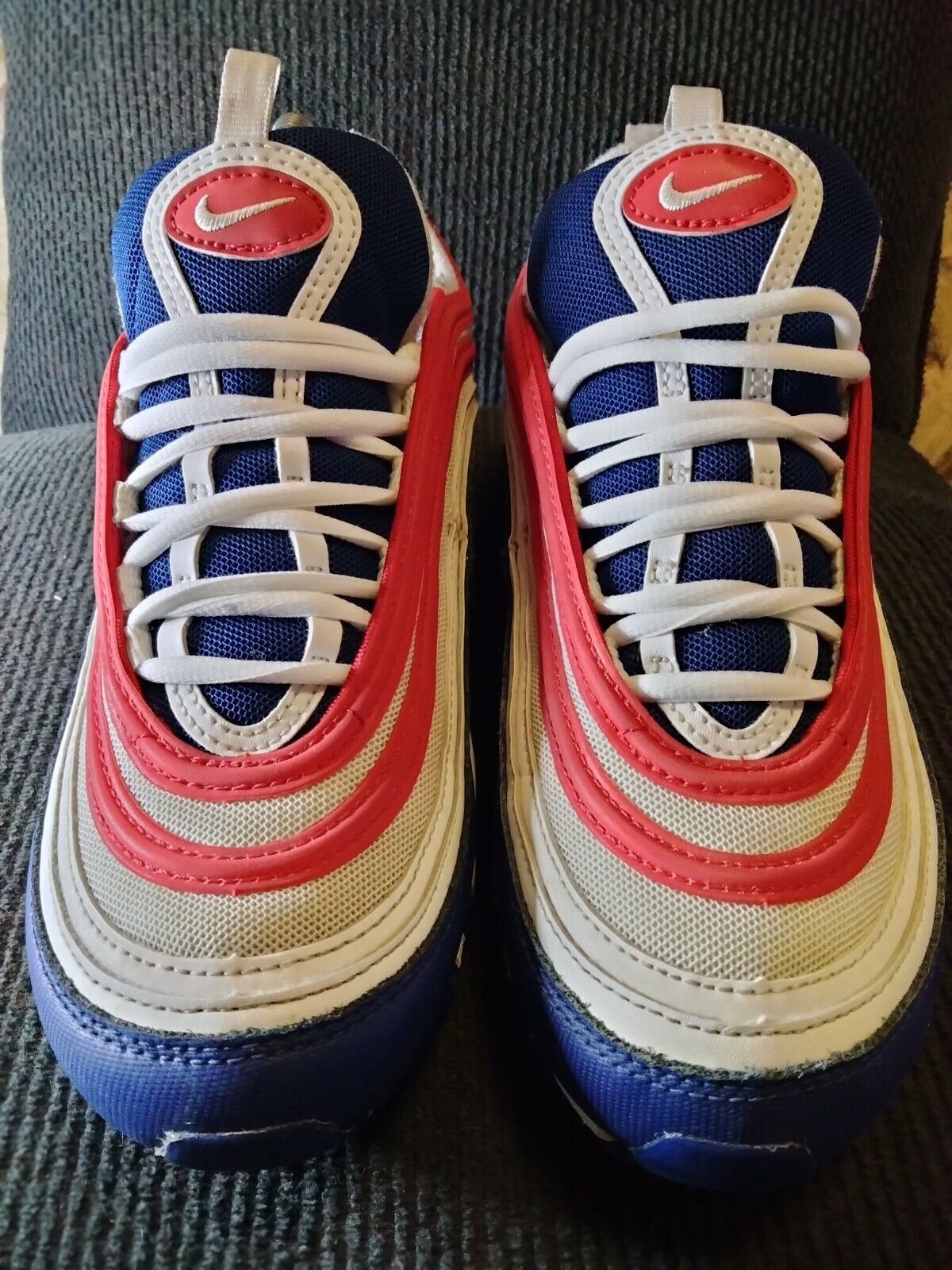 Nike Shoes Men's 8 Air Max 97 "USA" White Univers… - image 2