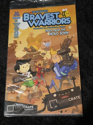 Bravest Warriors #1 - Kaboom Comics - 2015 - Loot Crate Exclusive Book