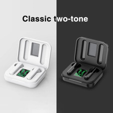 Sound Experience with Our White Bluetooth V5.0 TWS Earbuds 