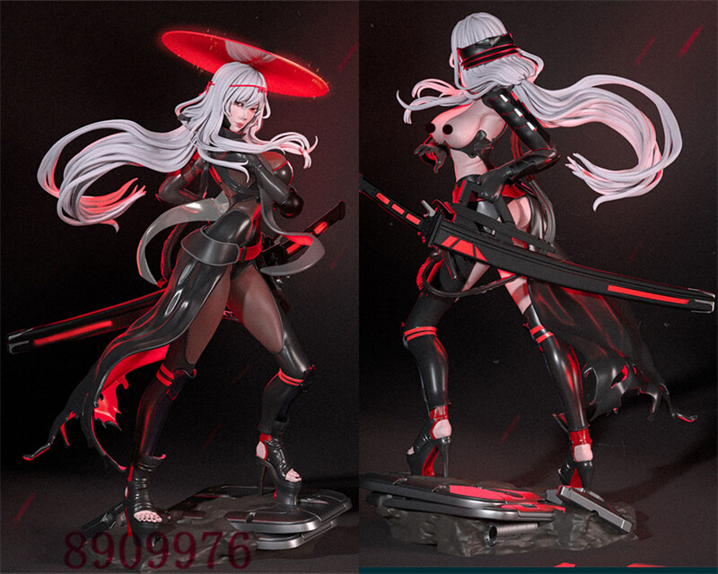 NIKKE Scarlet Black Shadow 3D Printing Figure Unpainted Model GK
