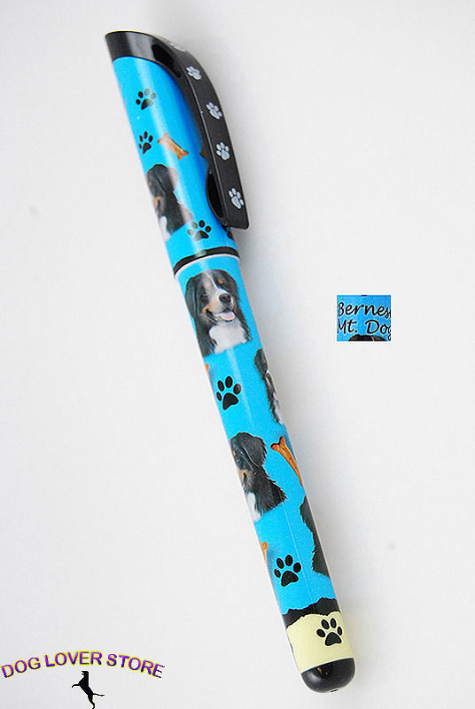 Perro de Montaña Bernés Pluma Reemplazables Bolígrafo Tinta Negra