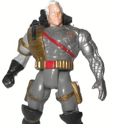 X-Men X-Force CABLE 1996 stealth tech armor Toybiz toy biz marvel