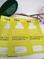 Deva Curl Decadence Zero Lather Ultra Moisturizing Milk Conditioner 1oz  ( 3ea )