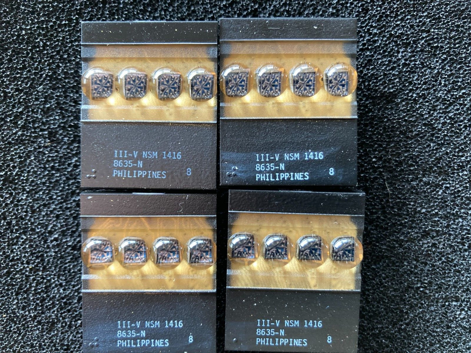 National Semiconductor NSM 1416 -8718-N Alphannumeric Bubble LED Vintage Display